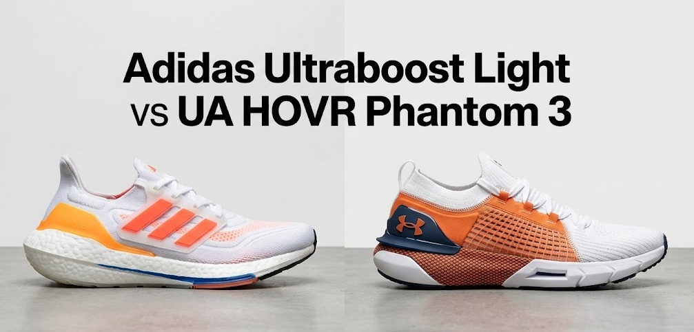 Cushioning Kings Showdown: Adidas Ultraboost Light vs UA HOVR Phantom 3 In-Depth Review